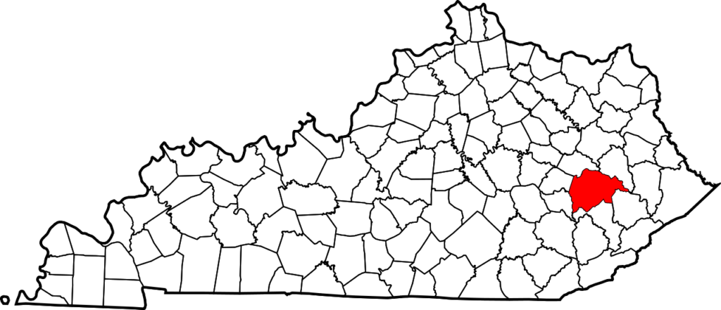 1280px Map of Kentucky highlighting Breathitt County.svg