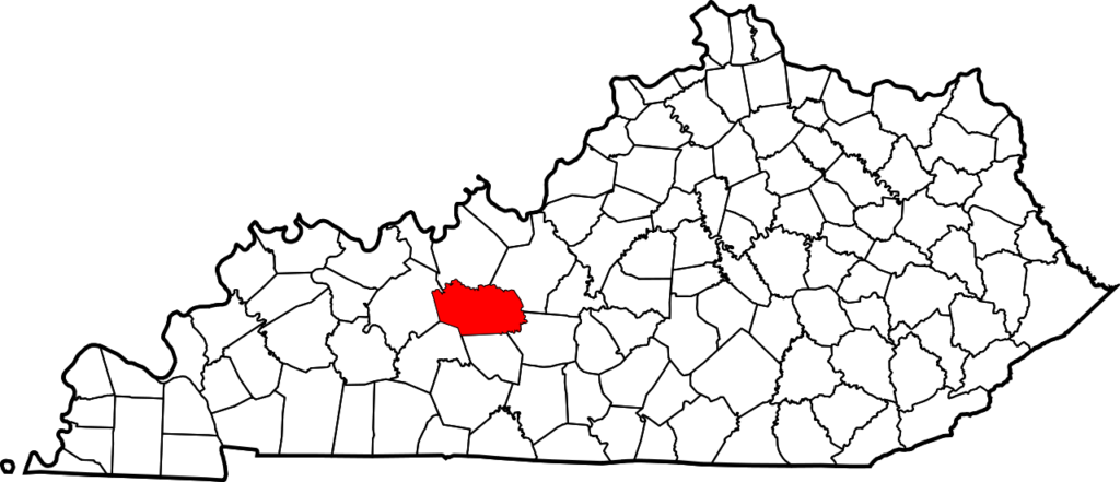 1280px Map of Kentucky highlighting Grayson County.svg