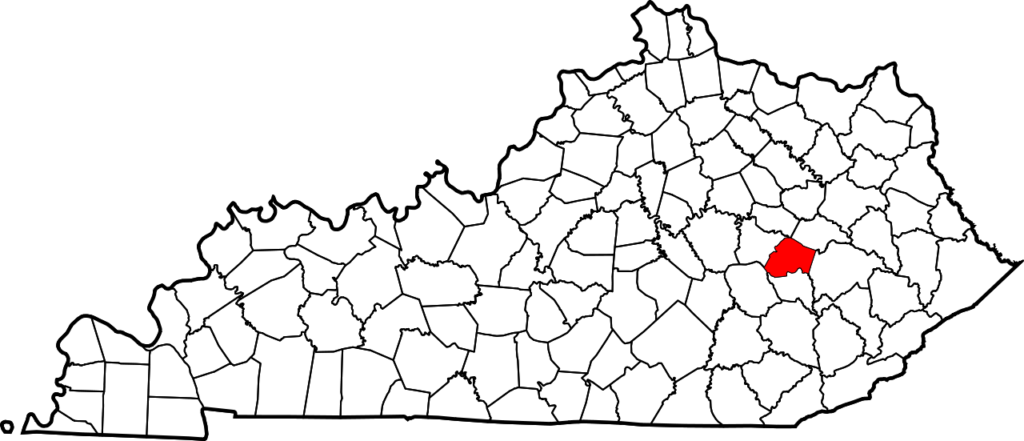 1280px Map of Kentucky highlighting Lee County.svg