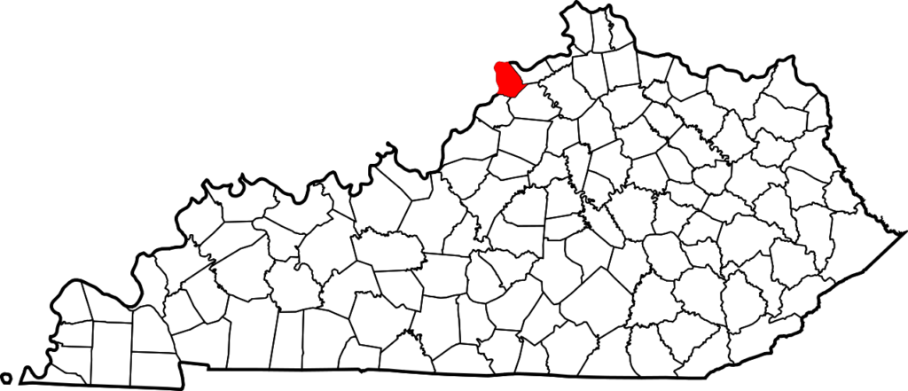 1280px Map of Kentucky highlighting Trimble County.svg