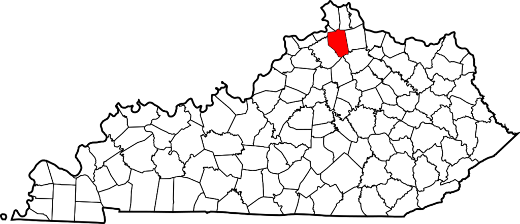 1280px Map of Kentucky highlighting Grant County.svg