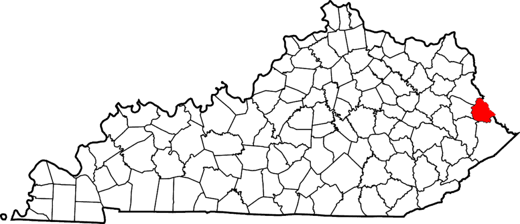 1280px Map of Kentucky highlighting Martin County.svg