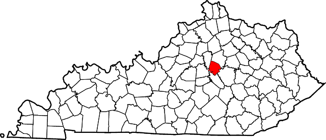 640px Map of Kentucky highlighting Jessamine County.svg