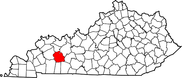 640px Map of Kentucky highlighting Muhlenberg County.svg