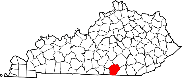 640px Map of Kentucky highlighting Wayne County.svg